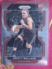 KRisty Wallace 2022 Prizm WNBA basketball RC #71 Atlanta Dream Rookie Card