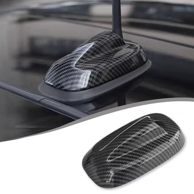 Carbon Pattern Antenna Base Cover Trim For MINI Cooper F55 F56 F65 F66 2015-2026