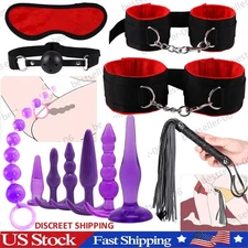 Sex Bondage Kit SM Leather Bondage BDSM Set Sex Toy Sexual Bondage for Couple