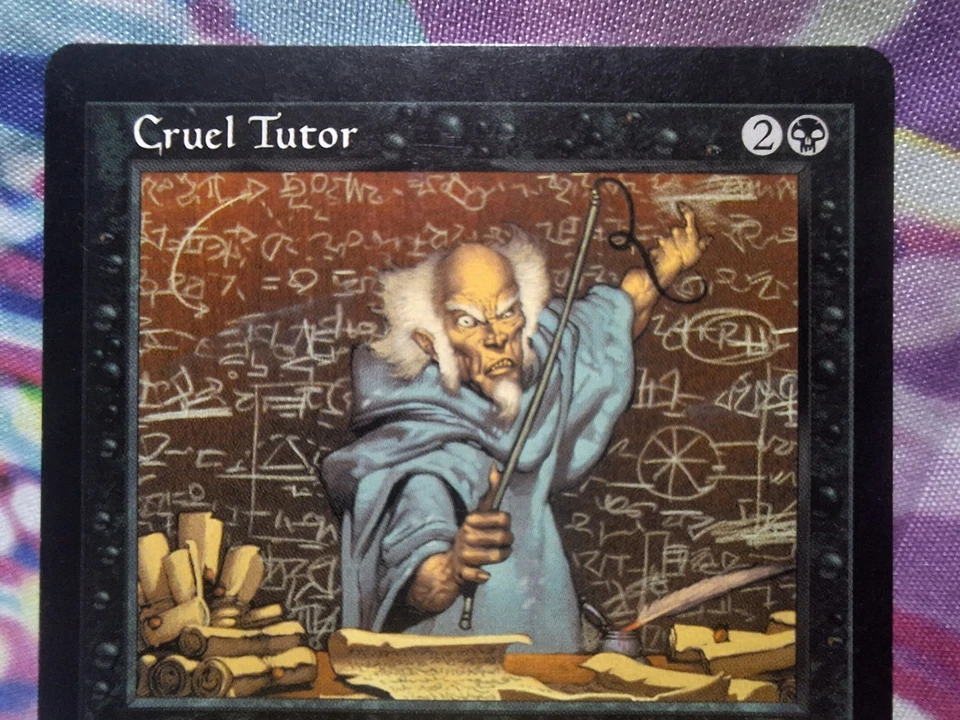 Cruel Tutor - MTG - Portal 1997 - Excellent Condition - Magic The Gathering  - Image 4 of 4