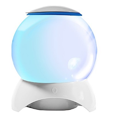 Clear Sphere Shape Jellyfish Fish Tanks with LED Light for Indoor Decoration