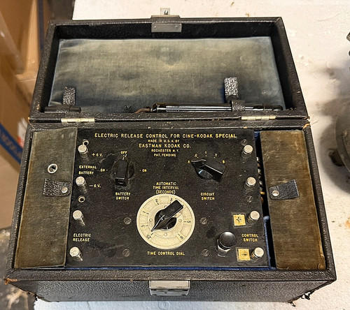 Kodak Cine Special time lapse release & controller for Cine Special 16mm Camera