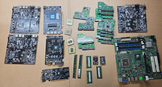 Over 2Kg Gold recovery Joblot of RAM SSD Motherboard CPUs & GPU Over 2Kg