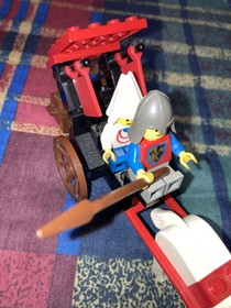 Lego 6023 MAIDEN'S CART 1986 Complete Instructions Medieval Vintage