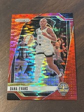 2024 Panini Prizm WNBA #72 Red Pulsar Prizm Dana  Evans #’d/299 Chicago Sky