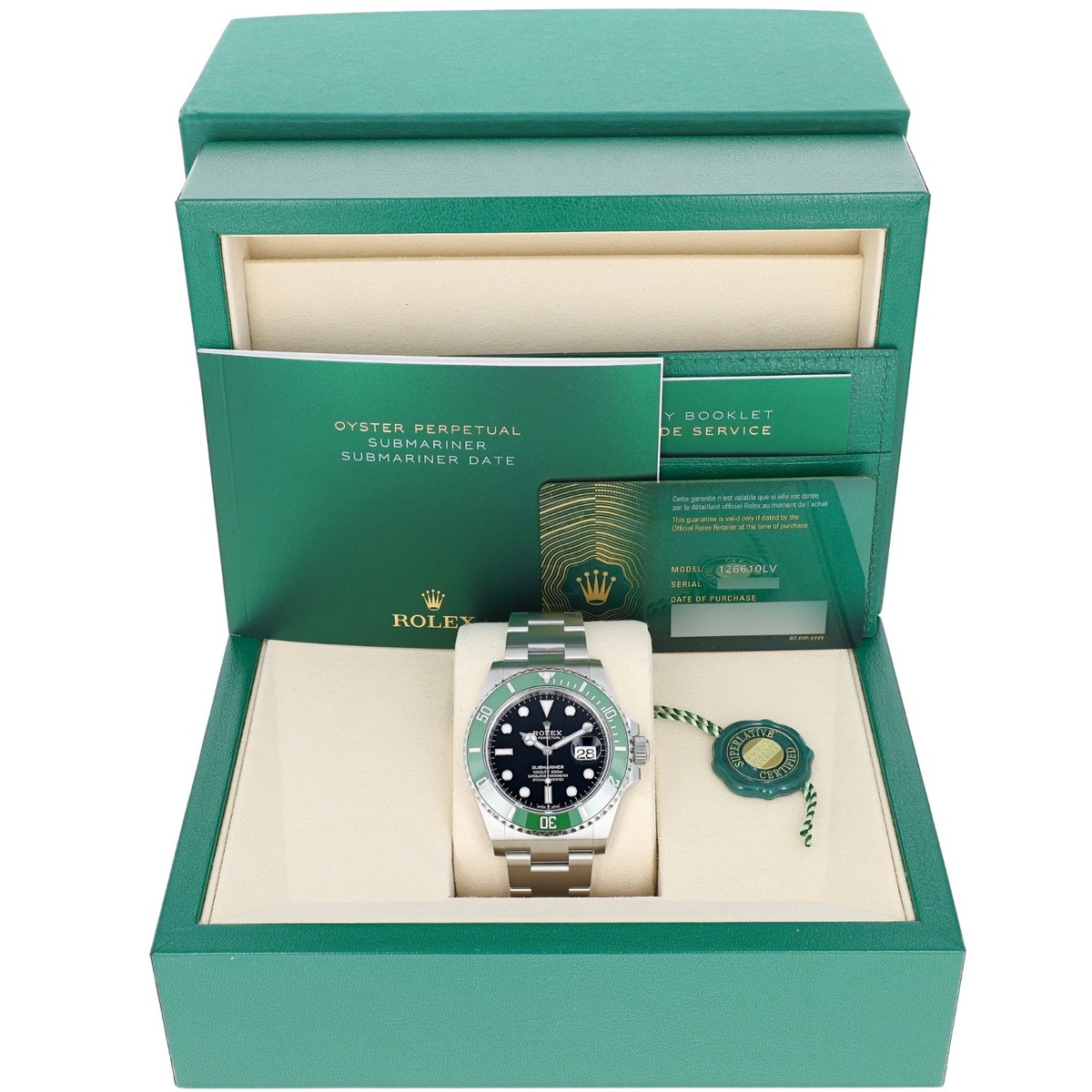 ロレックス 緑色ハードボックス Rolex Submariner Date 41 mm NEW 2026 126610LV Green Starbucks | eBay