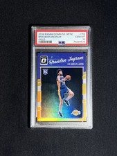 2016-17 Panini Donruss Optic Brandon Ingram RC Gold Rookie /10 PSA 10