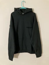 FEAR OF GOD ESSENTIALS HOODIES FW22 - Limo AUTHENTIC SIZE xs