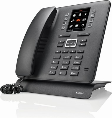 Gigaset  T480HX Schwarz Schnurgebundenes Telefon DECT /GAP/ CAT-iq  BRANDNEU