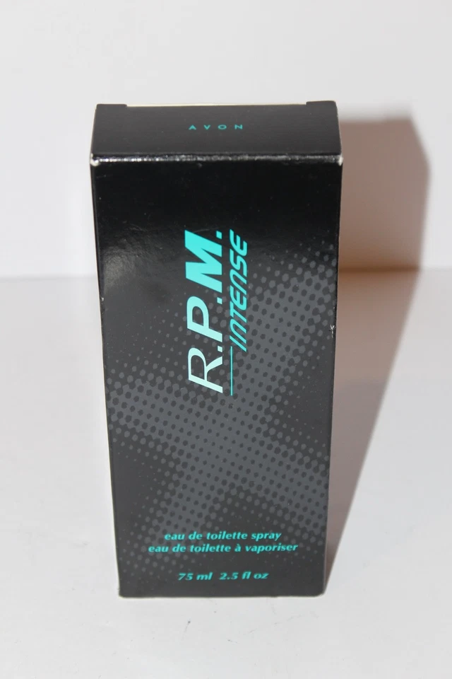 Avon R.P.M. Intense EDT Colonia 2,5 OZ Spray para Hombres Nuevo en Caja Nuevo Stock Antiguo Foto 2 de 4
