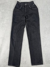 Vintage Rocky Mountain Clothing Bareback Jeans Women's Size 25 Western Black