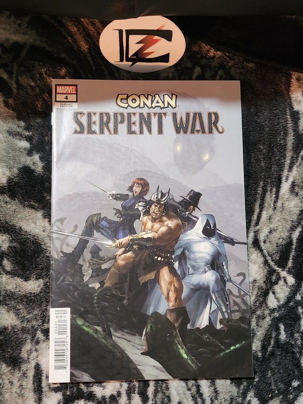 Conan Serpent War #4! Variant! HTF! Moon Knight!