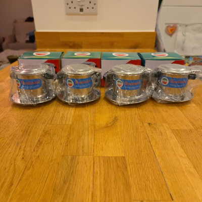 NEU - Vietnamesischer 8 cm Kaffeefilter Einzeltasse 4er Set 
