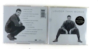 CD  disc - Peter Maffay   Lionel Richie   Louder Than Words - B0487 D05