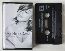 Madonna One More Chance UK 2-Track Cassette Single 1996 W0337C Reprise Logo