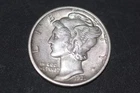 1931-D Mercury Silver Dime Choice Very Fine  VF+