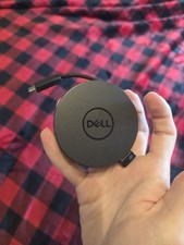 Dell DA300u USB-C Mobile Adapter Docking Station Black