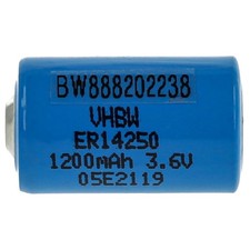 ER14250 Special Battery for LS14250 LS3 T04/41 T04/51 1200mAh 3.6V Li-SOCl2