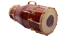 BINA Naal Dholak with Bag– Handmade Percussion Instrument with Crisp Rhythms