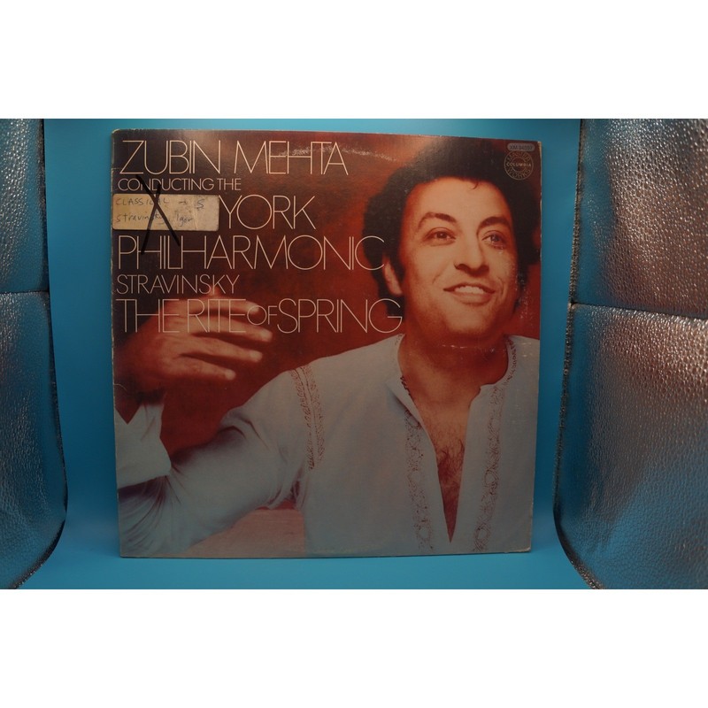 Zubin Mehta Stravinsky The Rite of Spring New York Philharmonic Columbia Vinyl