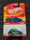Hot Wheels Redline 1968 VW Bug. Rare,VHTF! Black Interior. '05 Classics Series 1