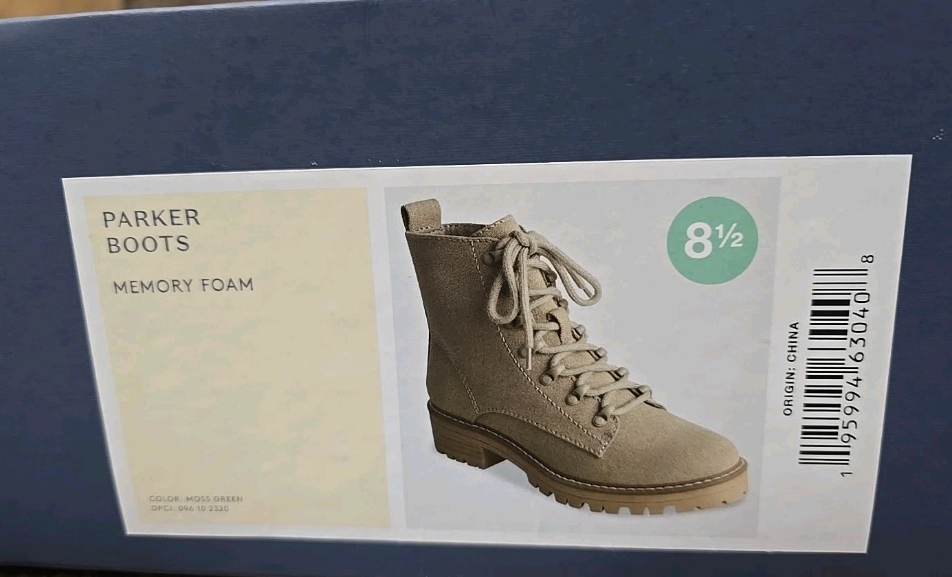 Universal Thread Women's Parker Lace-up Combat Boots - Size 8.5 Gorpcore Boho