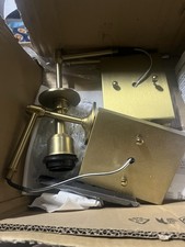 Brass Vanity Light, Farmhouse Brushed Gold Bathroom Light Fixtures, Adjustable