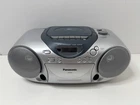 Panasonic RX-D14 Boombox CD Player AM/FM Radio Cassette Recorder - Tested
