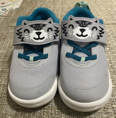 Nike Team Hustle D 10 Wolf Grey/Dark Teal Baby Boy's Shoes Size 8C .