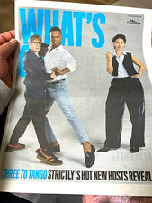The Guardian What&rsquo;s On Pullout 12-18 September 2026 Three To Tango Strictly