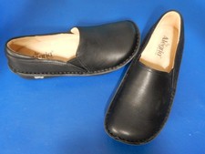 NWOB Alegria 'Deb-601 Black Leather Loafers - 8