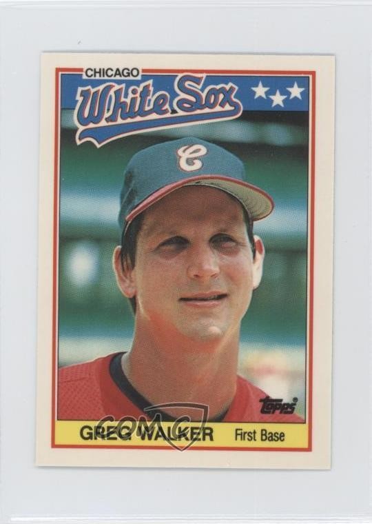 1988 Topps United Kingdom Minis Tiffany Greg Walker #83 5hy