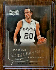 2012-13 Panini Brillance Manu Ginobili Card Spurs NBA