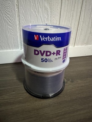 Verbatim (95098) DVD+R 2x50 count