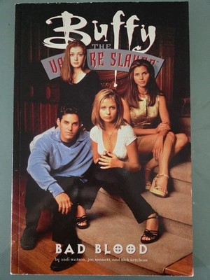 BUFFY THE VAMPIRE SLAYER BAD BLOOD TPB GRAPHIC NOVEL 2000 DARK HORSE PHOTO COVER