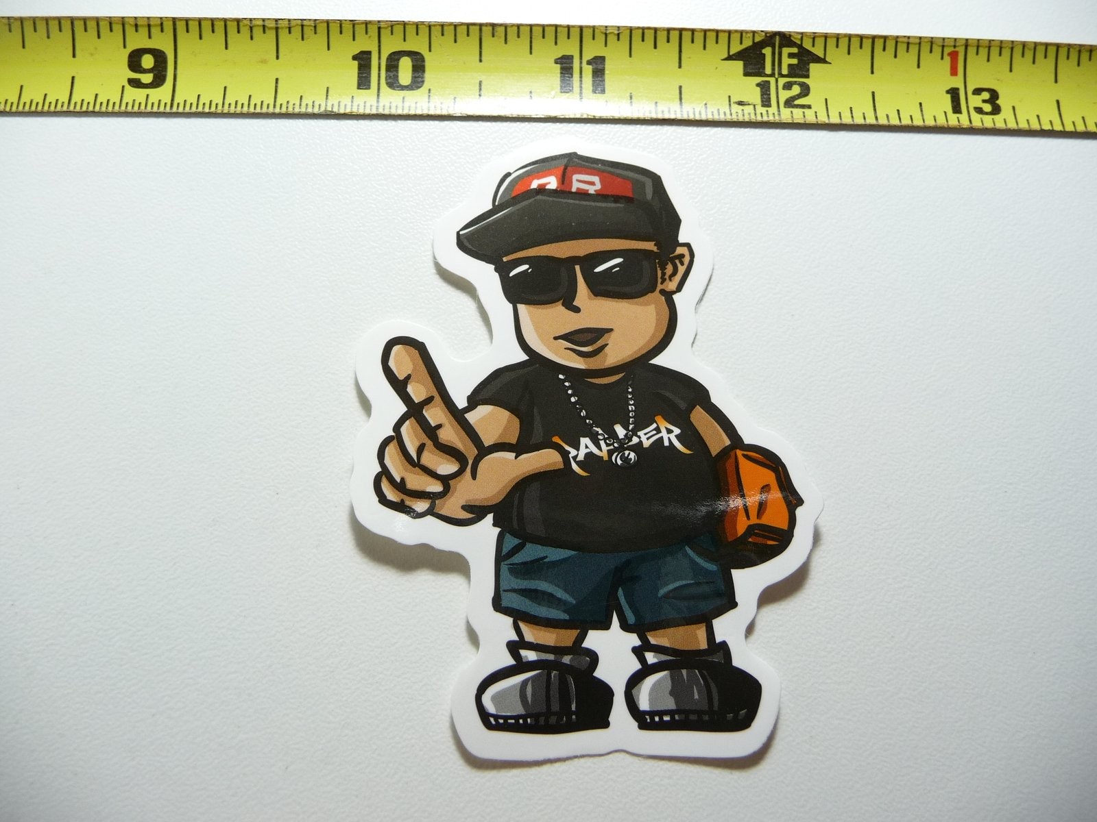 Young Hip Hop Rap Street Style Dude Decal Sticker