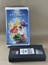 The Little Mermaid VHS Black Diamond Edition Disney Banned Cover