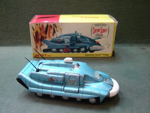 Vintage Dinky 104 Captain Scarlet SPV with Original Outer Box