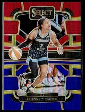 2024 Panini Select WNBA 29 Chennedy Carter Chicago Sky Red & Blue Prizm 115/399
