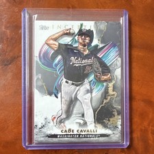 Topps 2023 Inception Cade Cavalli Nationals Baseball Card #43