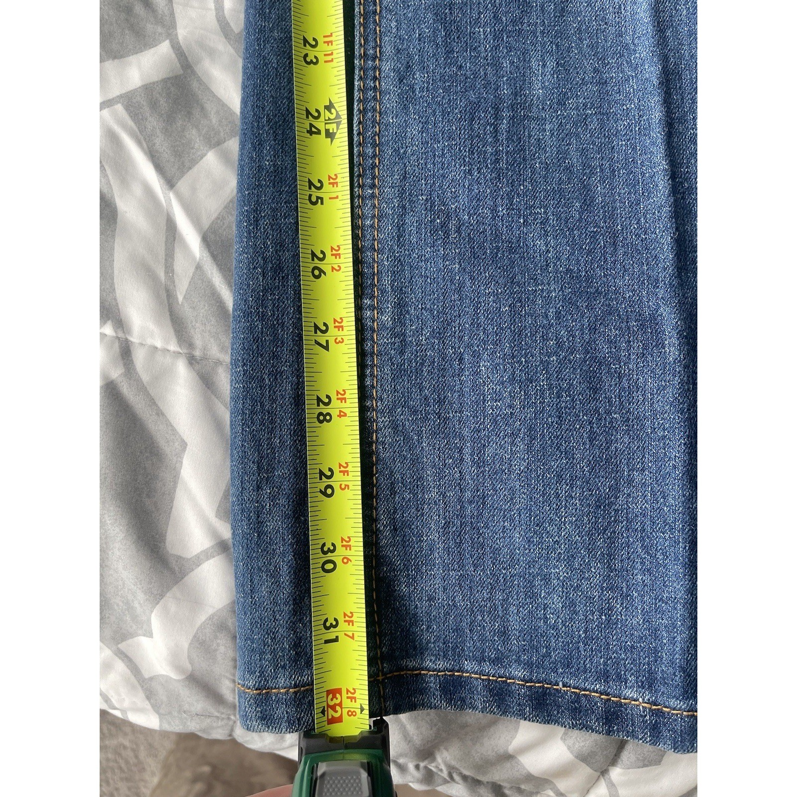 Baccini Jeans with Silver Button Embellishment Tr… - image 4