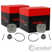 2X Metzger RADLAGER-SATZ Vorne Passend FÜR Lexus RX Toyota Avensis Camry Picnic