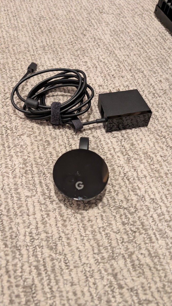 Google Chromecast Ultra 4K Streaming Media Player - Black (NC26A5D