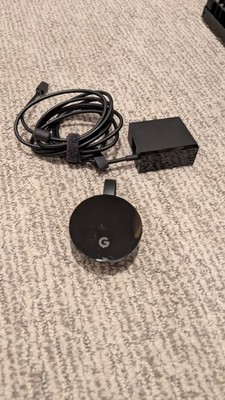 Google Chromecast Ultra 4K Streaming Media Player - Black (NC26A5D