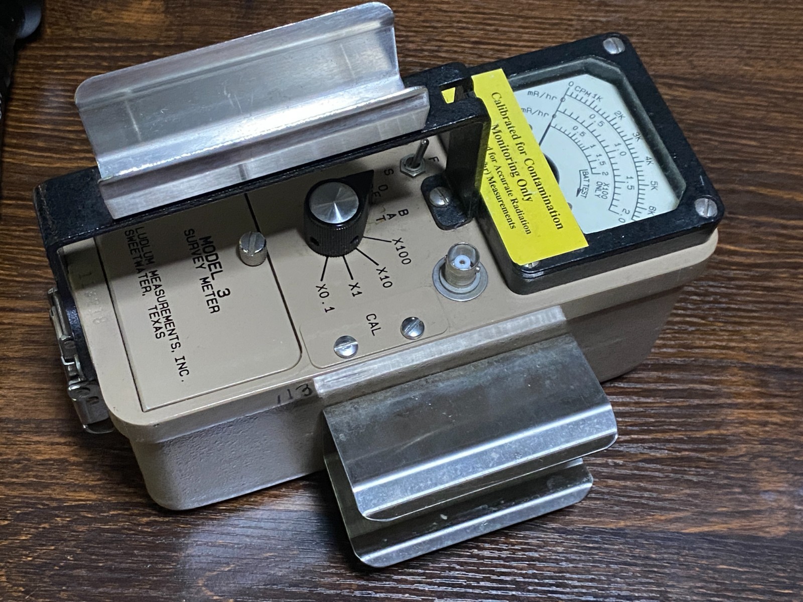 Ludlum Model 3 Geiger Counter