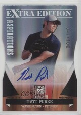 2011 Donruss Elite Extra Edition Die-Cut Aspirations 47/100 Matt Purke Auto 1x9
