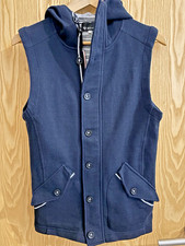BNWOT Japanese Designer Takeo Kikuchi Gilet Vest Waistcoat, Japan Import, Rare