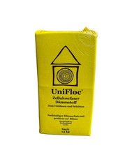 Zellulose-Schüttdämmung-Fussboden-Unifloc-Wärmedämmung-Einblasdämmung 14kg Sack