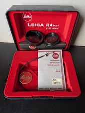 Genuine Leica R4 MOT Electronic Case - Leitz Wetzlar Box + Accessories
