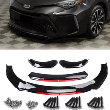 For 2017-2019 Toyota Corolla SE XSE Front Bumper Lip Spoiler Splitter Body Kit